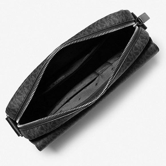 Michael Kors Black Cooper Logo Camera Bag - Picture 14 of 14